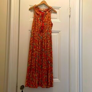 Roller Rabbit orange dress.  Size medium